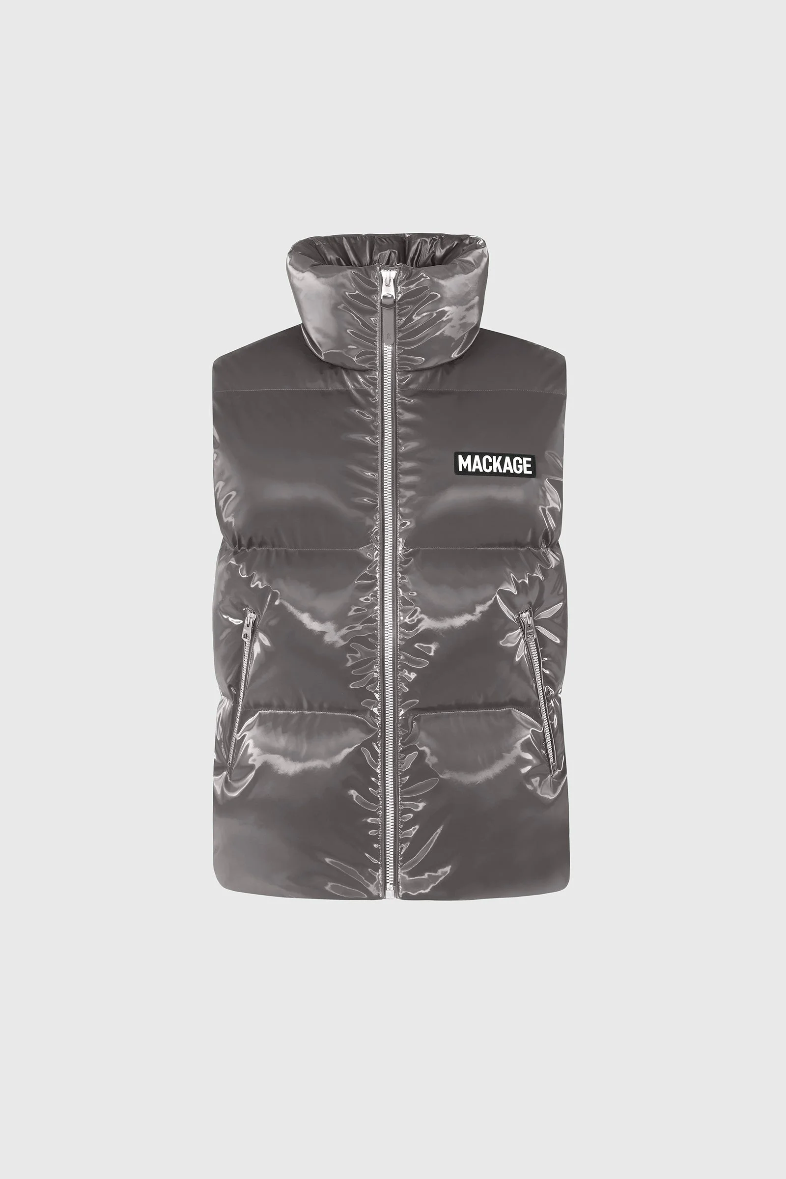 KANE-GLO High-Gloss Down Vest - 1