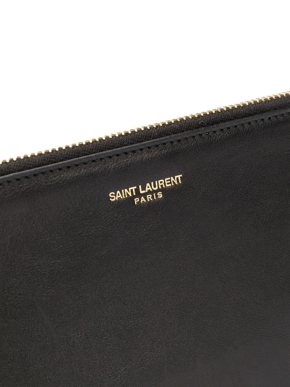 embossed logo clutch - 4