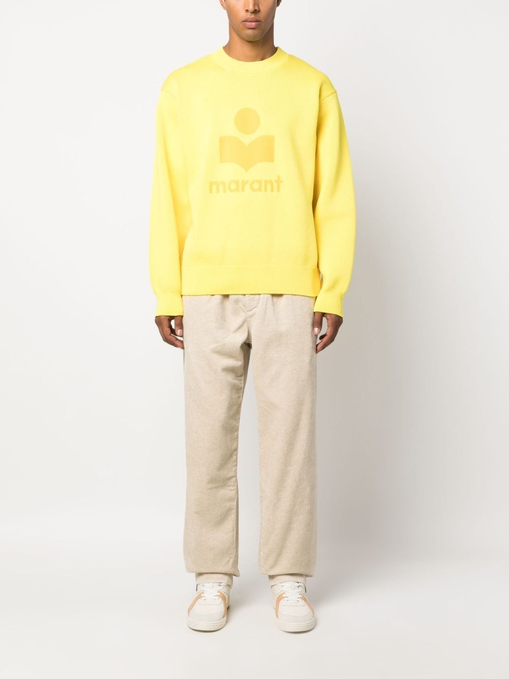 logo-print crew-neck sweatshirt - 2