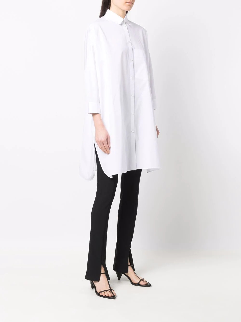 longline-style shirt - 5