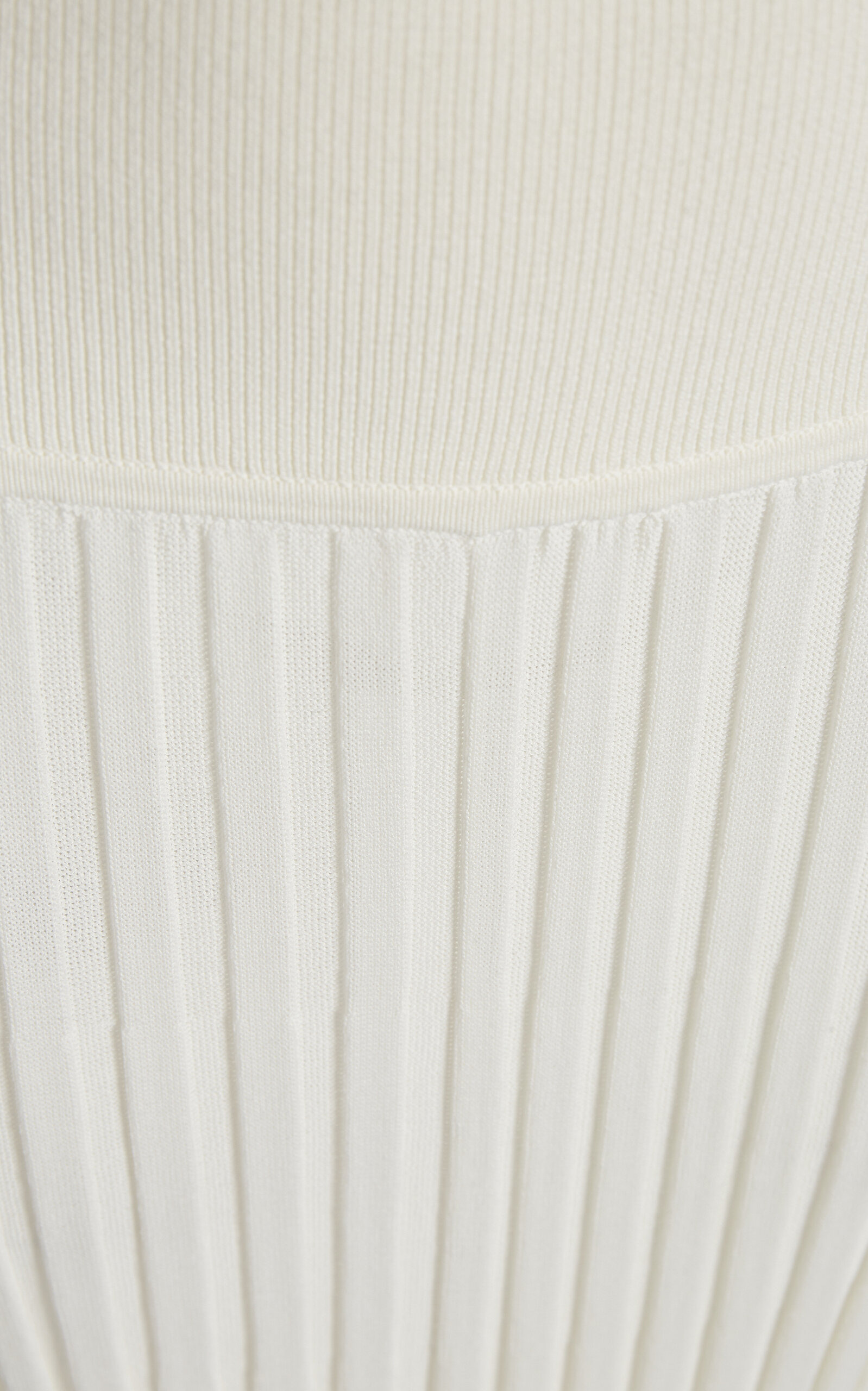Cutout Knit Maxi Dress white - 6