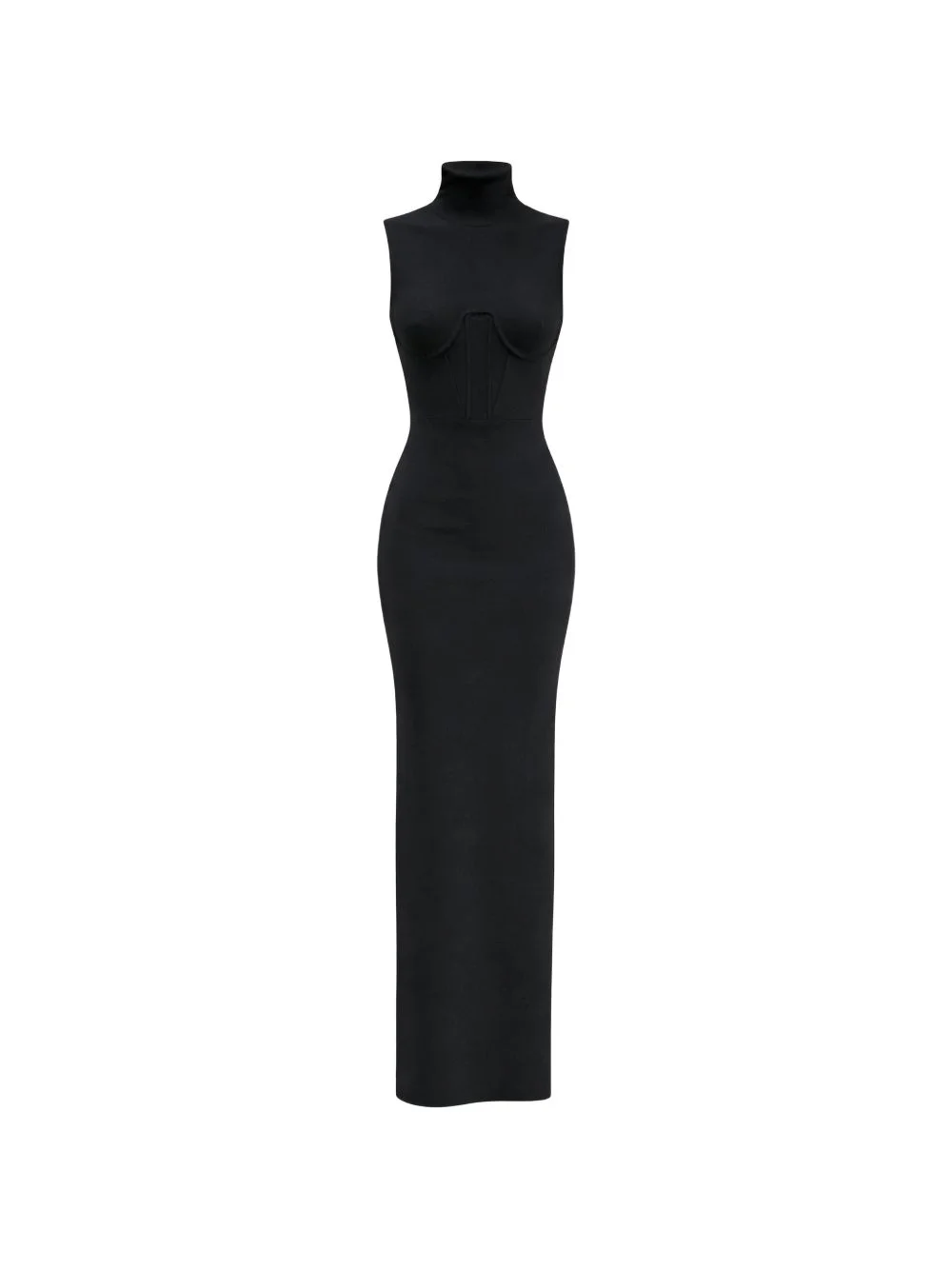 Gwyneth turtleneck maxi dress - 1
