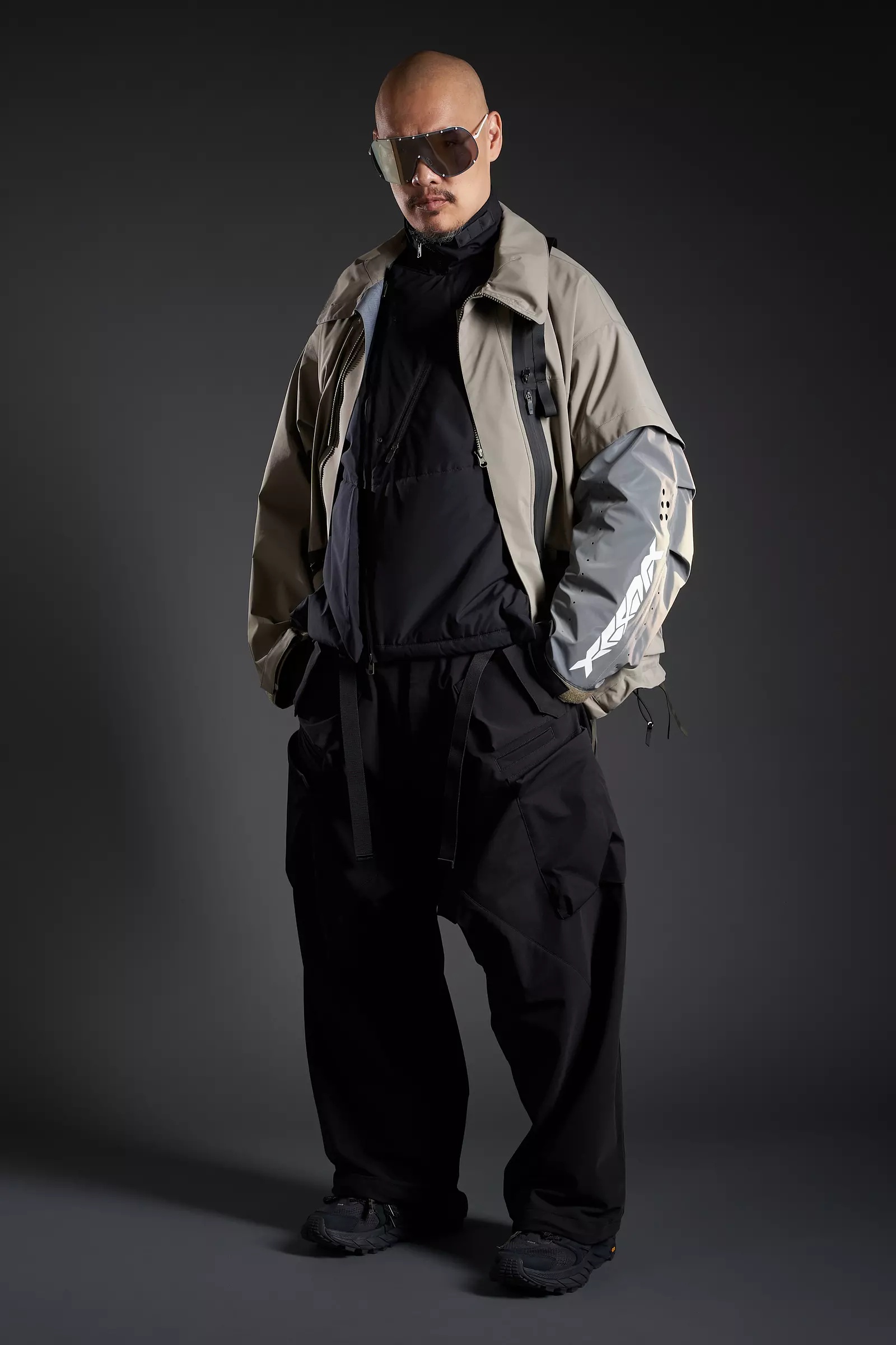 J115-GT-EX 3L Gore-Tex Pro Interops Jacket ALPHA GREEN / SILVER - 47