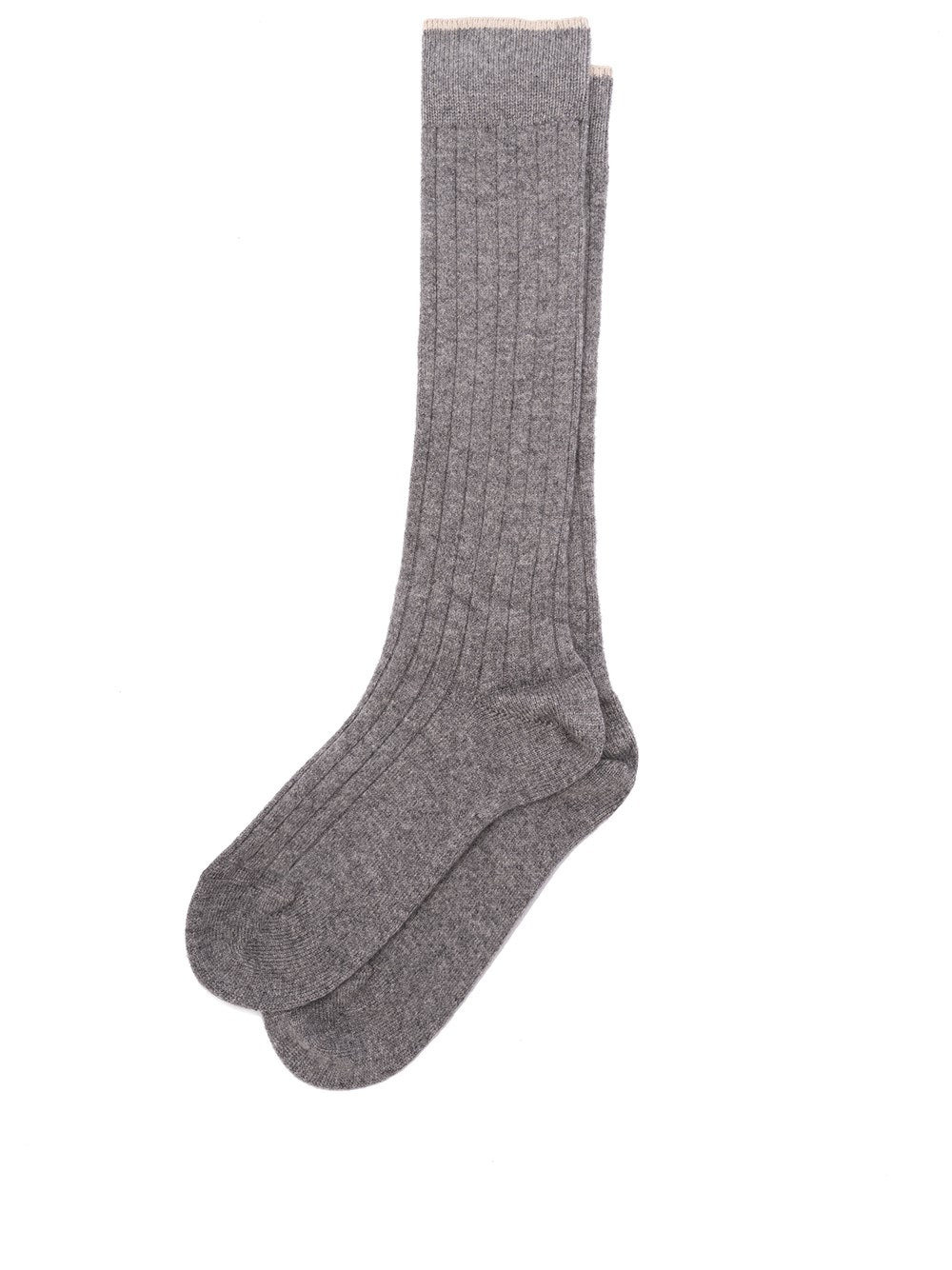 Brunello Cucinelli Men Rib Knit Socks - 1