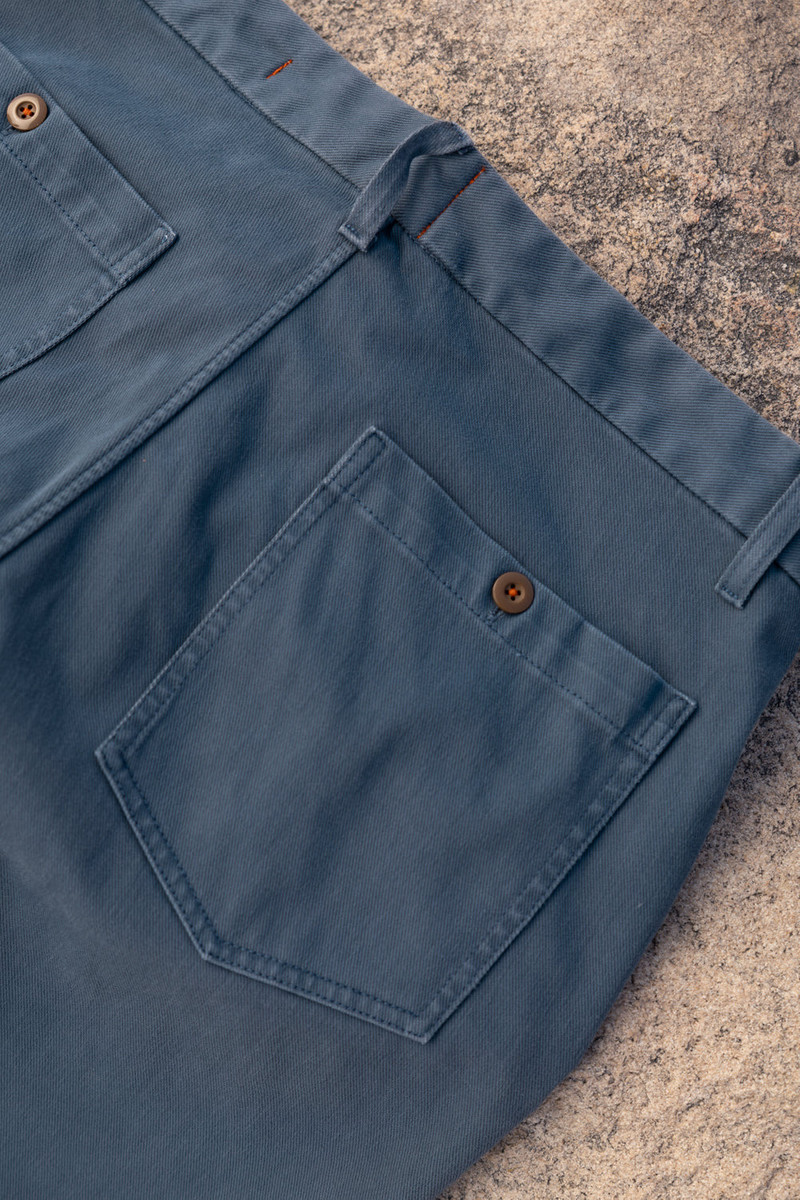 The Scout 8" Denit® Fatigue Shorts - Dusty Blue 5