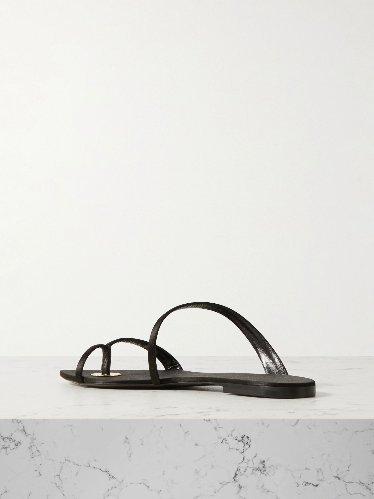 Tanger satin sandals Black - 3