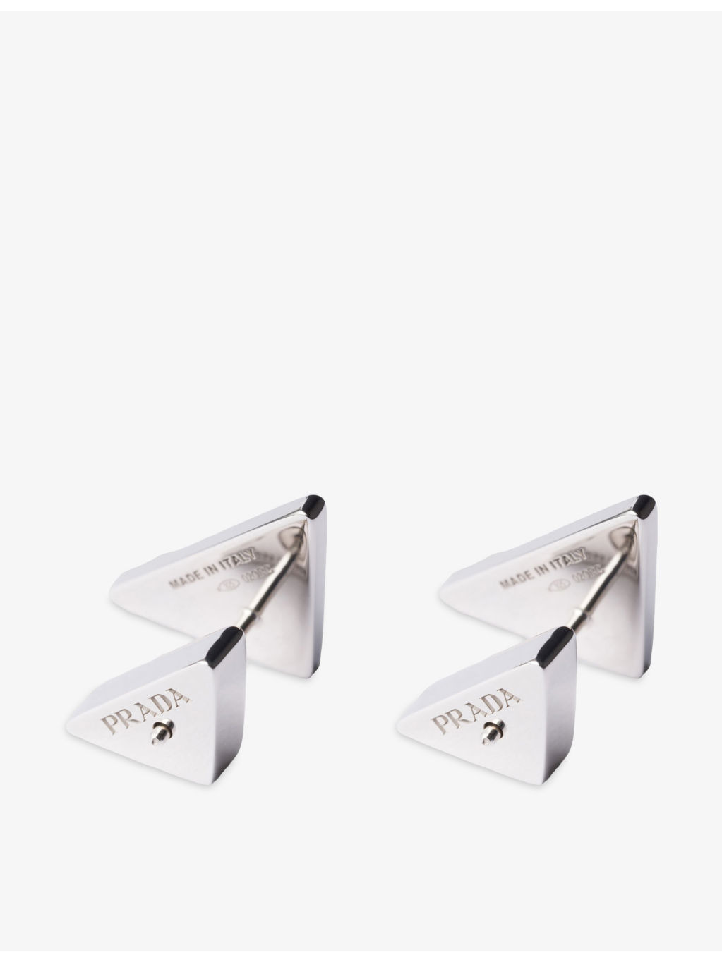 Enameled Sterling-Silver Stud Earrings - 2