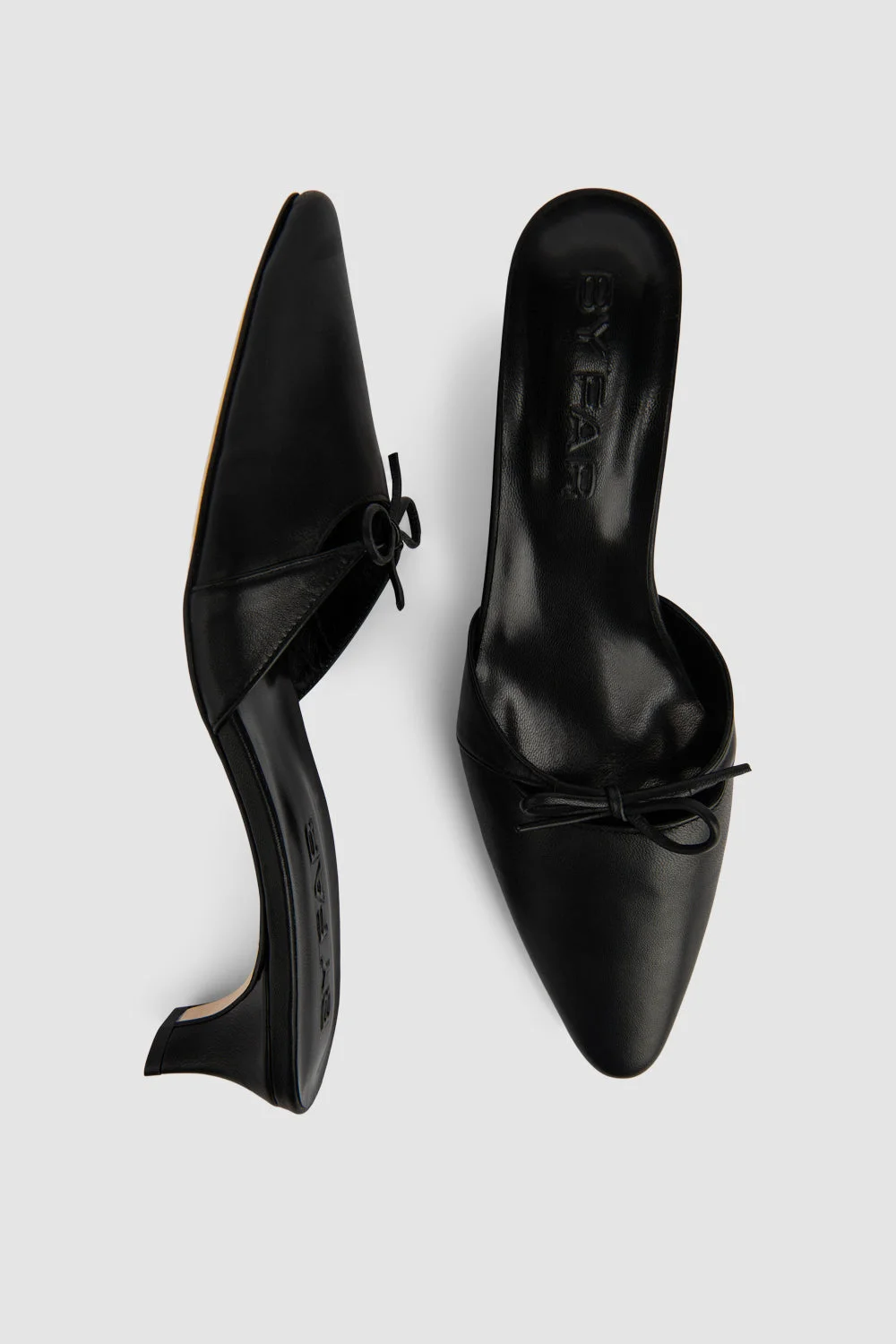 Babybow Leather Mule - 1