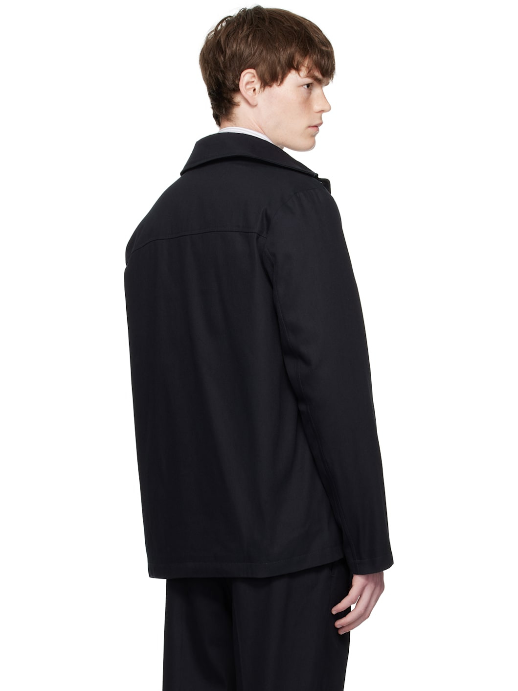 Navy Jeffray Jacket - 3