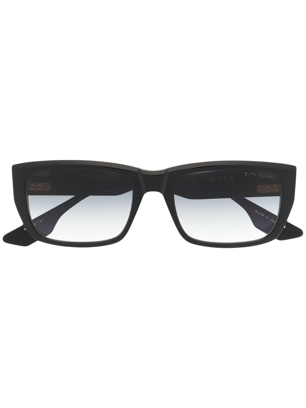 Alican rectangle-frame sunglasses - 1