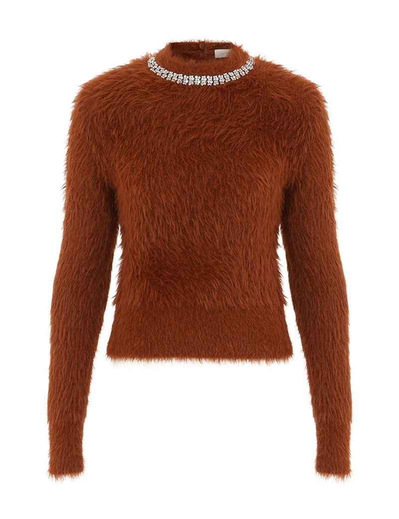 ILLUSTRATION FLUFFY SWEATER 1