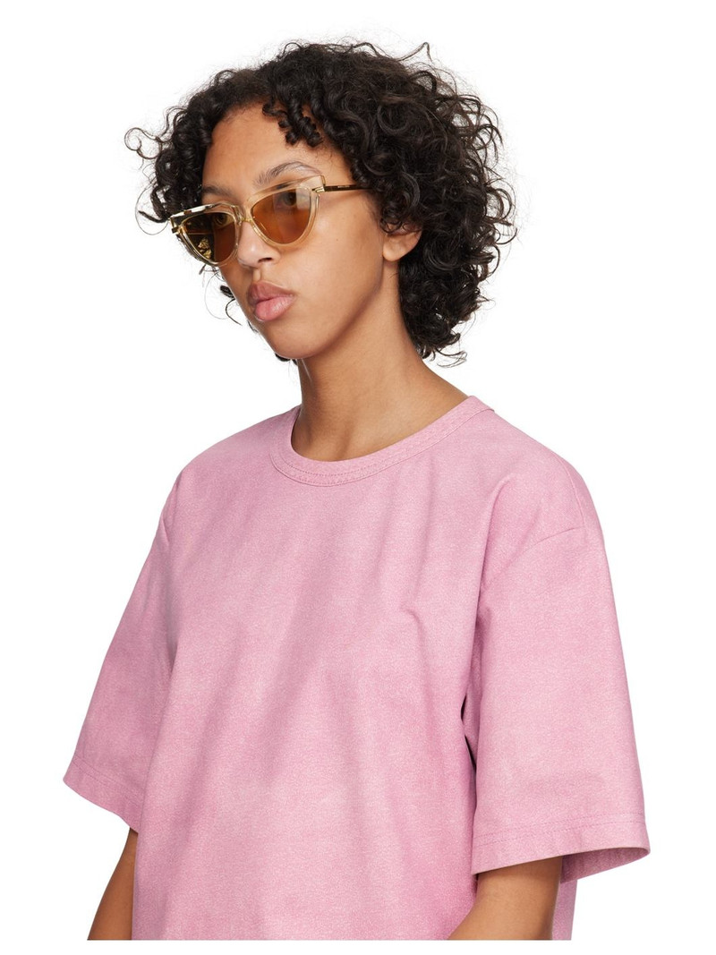 Yellow Cat-Eye Sunglasses 4