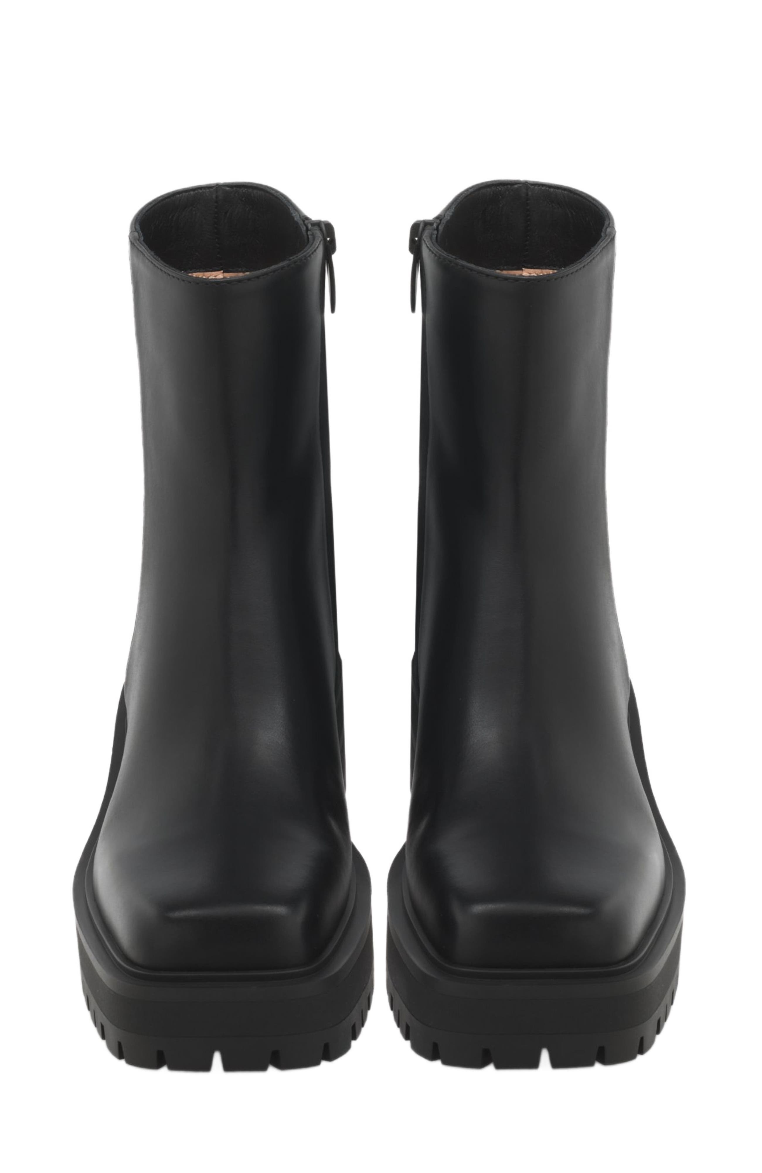 Gianvito Rossi Warner Biker in Black at Nordstrom - 3