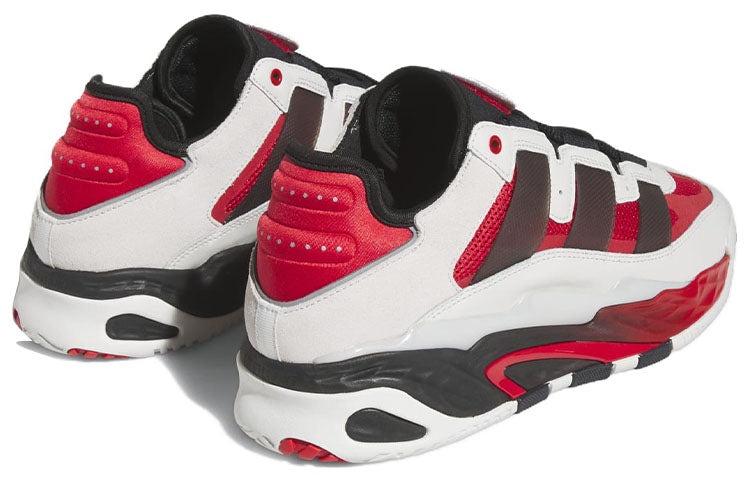 adidas Originals Niteball Shoes 'White Black Red' H06508 - 4