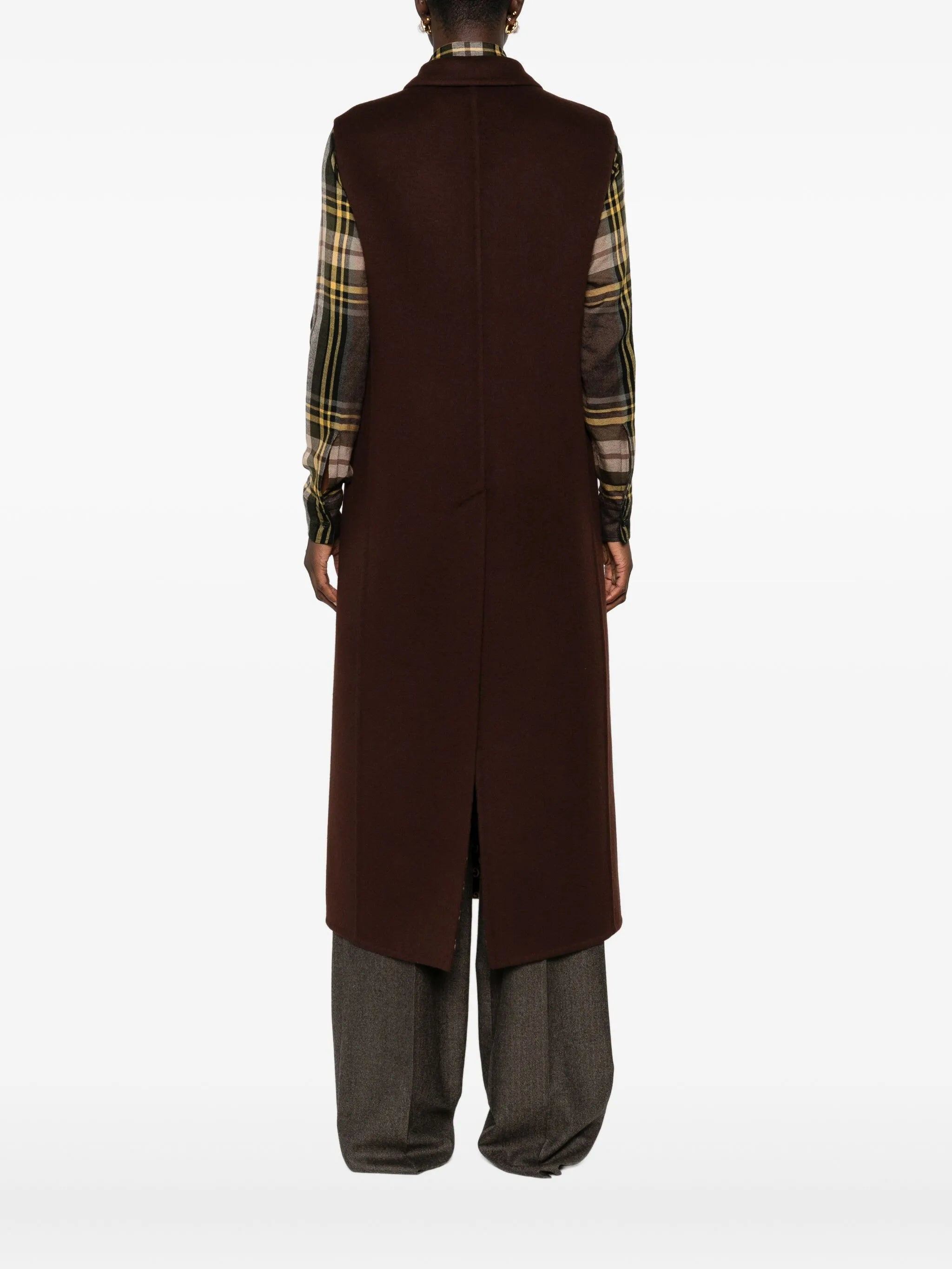 Gucci Double-breasted Sleeveless Coat - 5