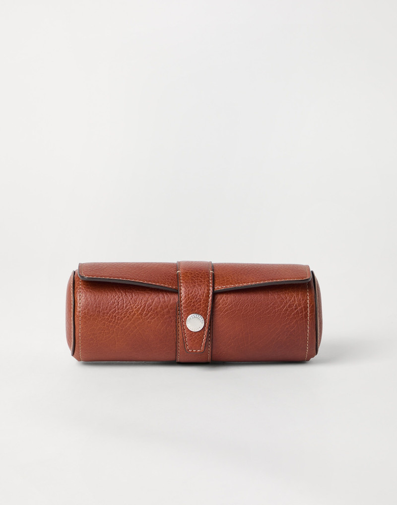 Grained calfskin watch box 1