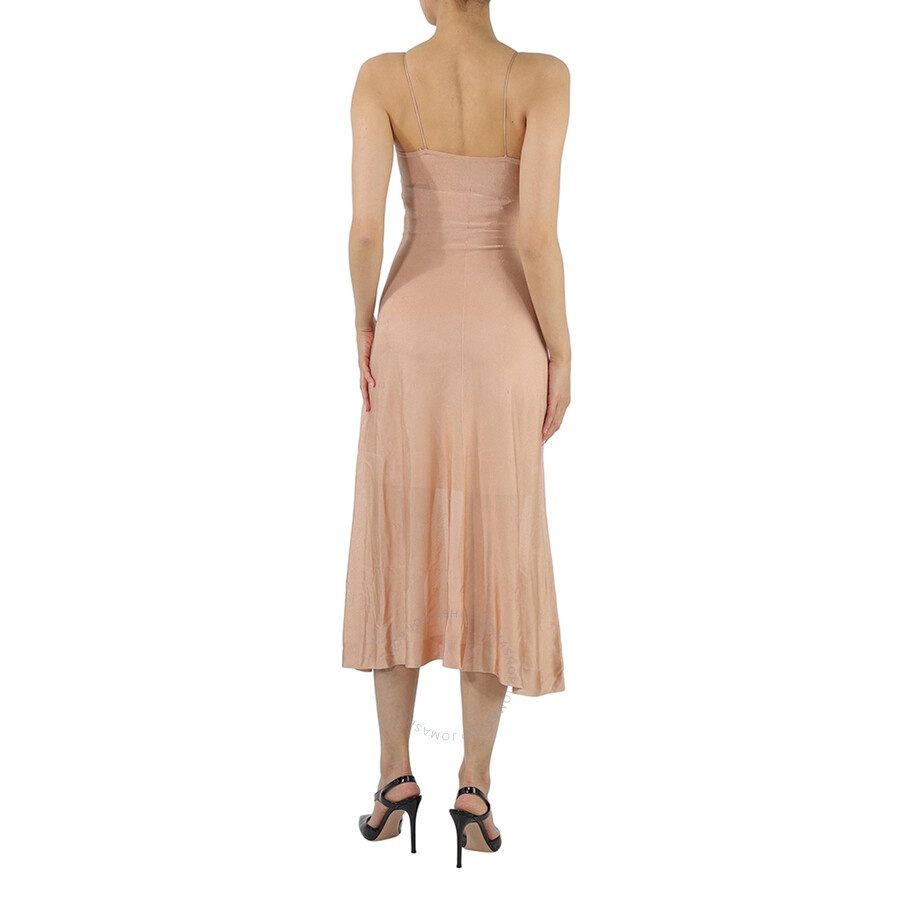 Alaia Ladies Rose Spaghetti Straps Midi Slip Dress - 3