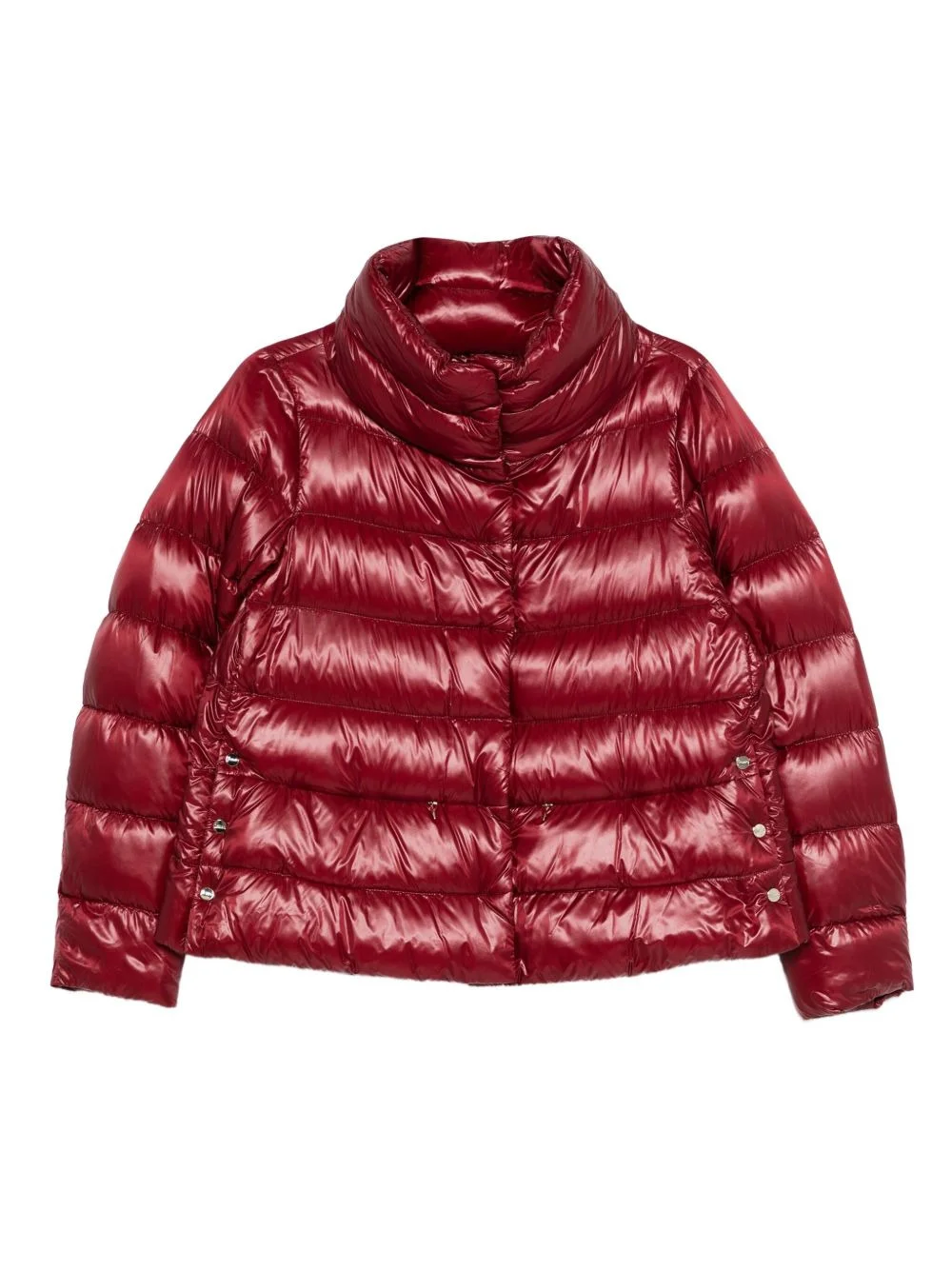 quilted high-neck padded jacket - 1