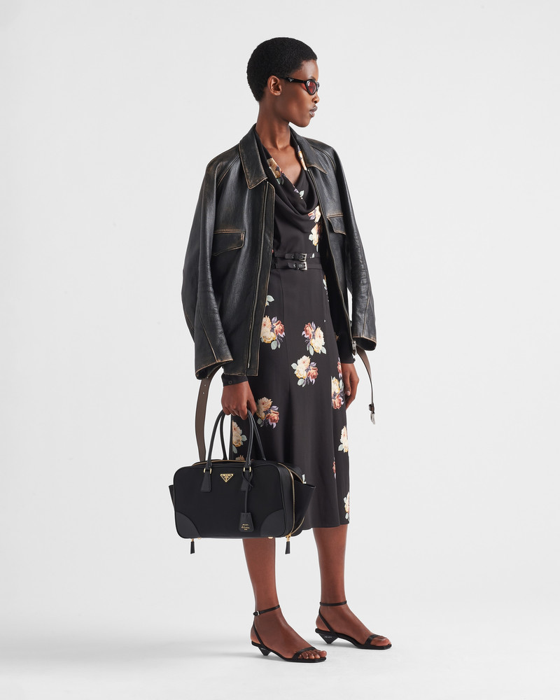 Prada Leather blouson jacket outlook