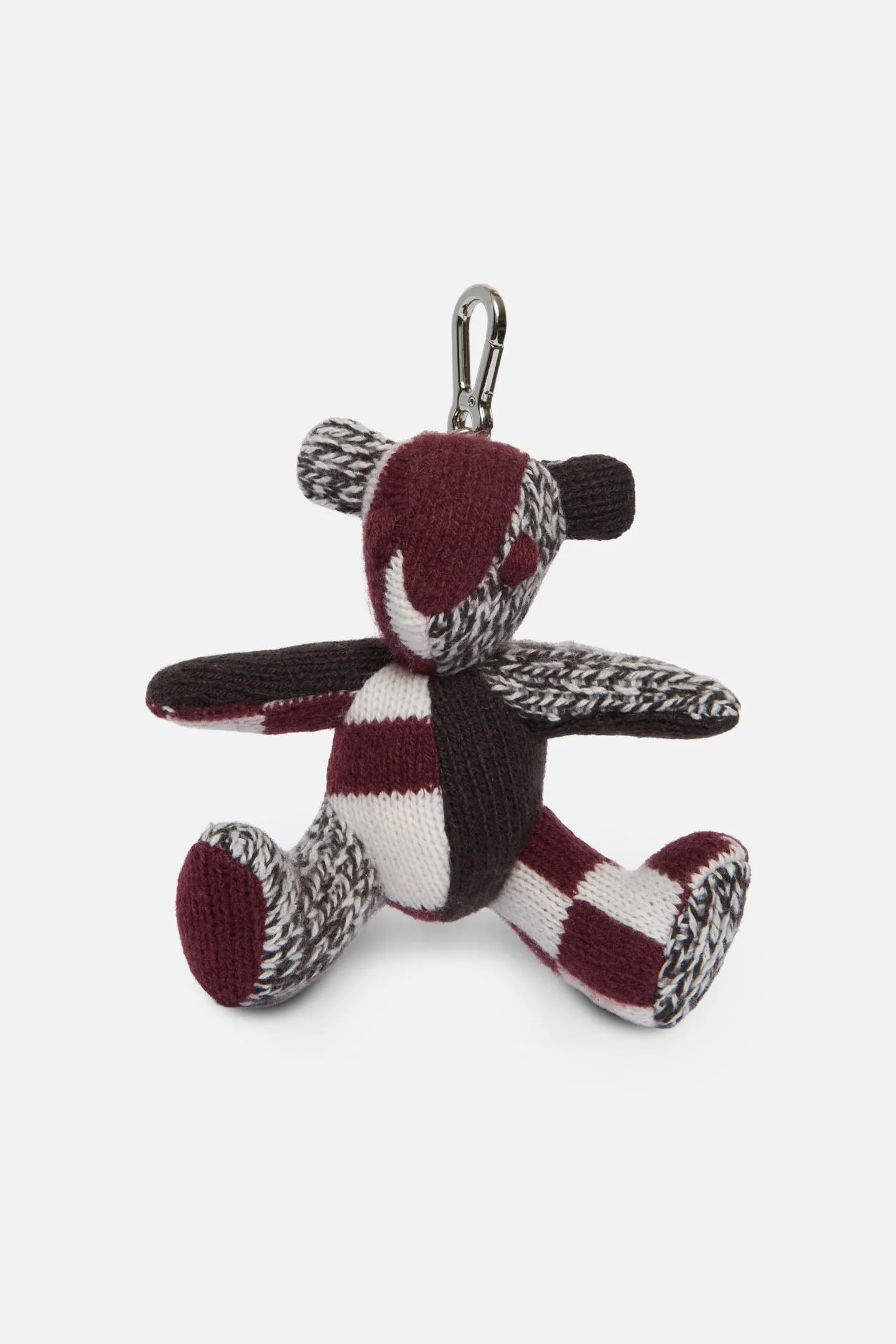 ELDER TEDDY SITTING KEYCHAIN CHARM - 1