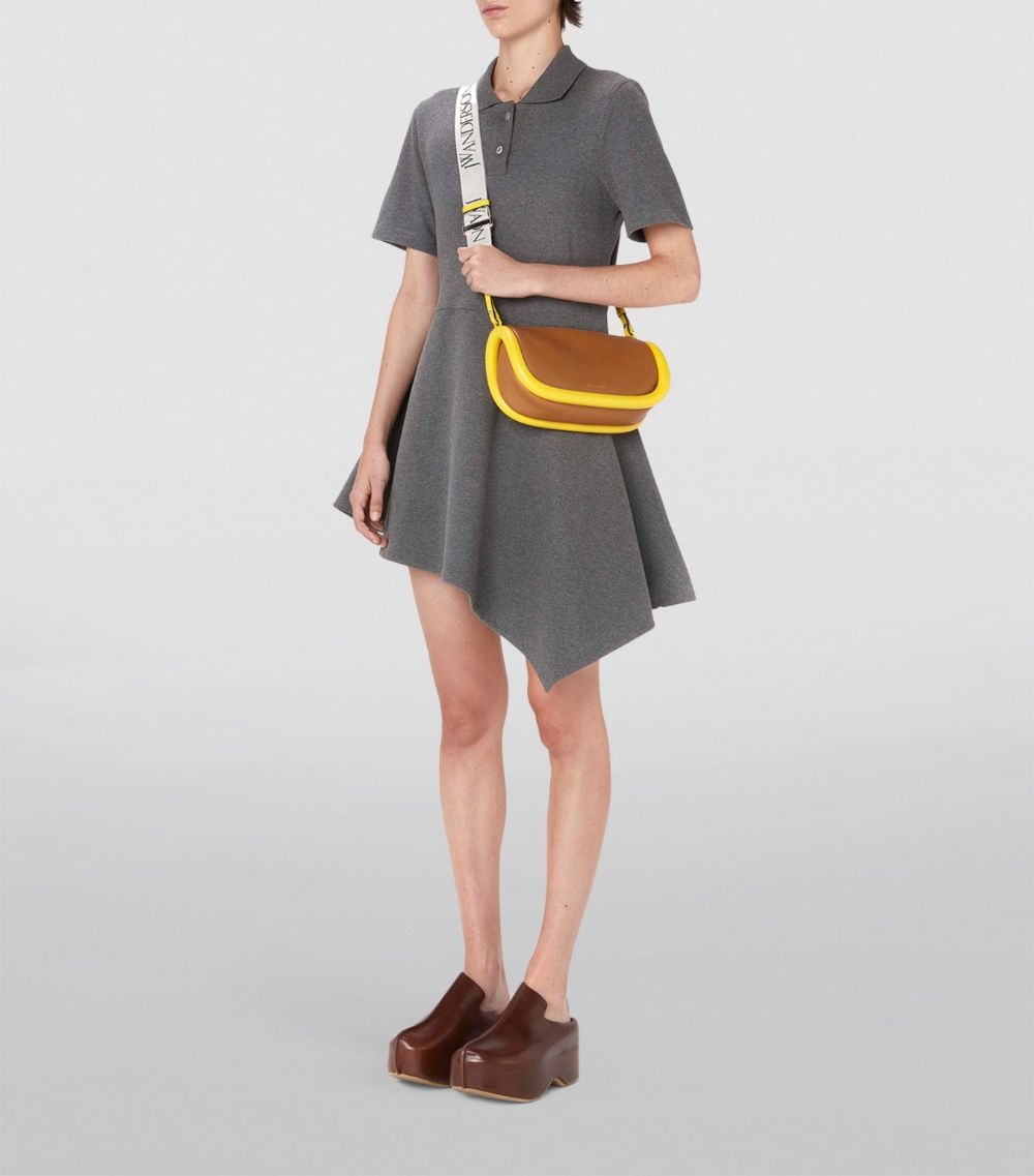 DRESS (SHORT ASYMMETRIC ANDERSON｜DRESSES SLEEVE POLO JW