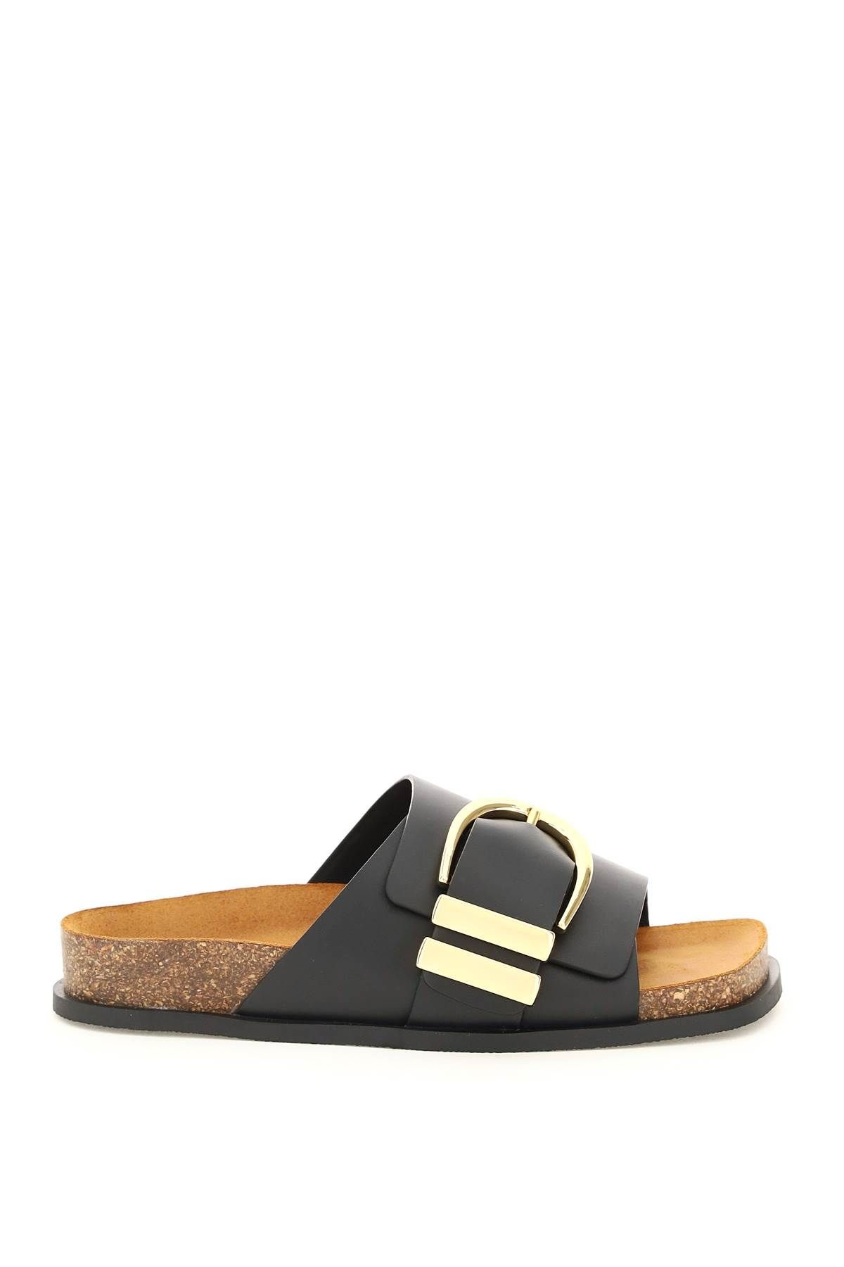 THOMPSON LEATHER SANDALS - 1