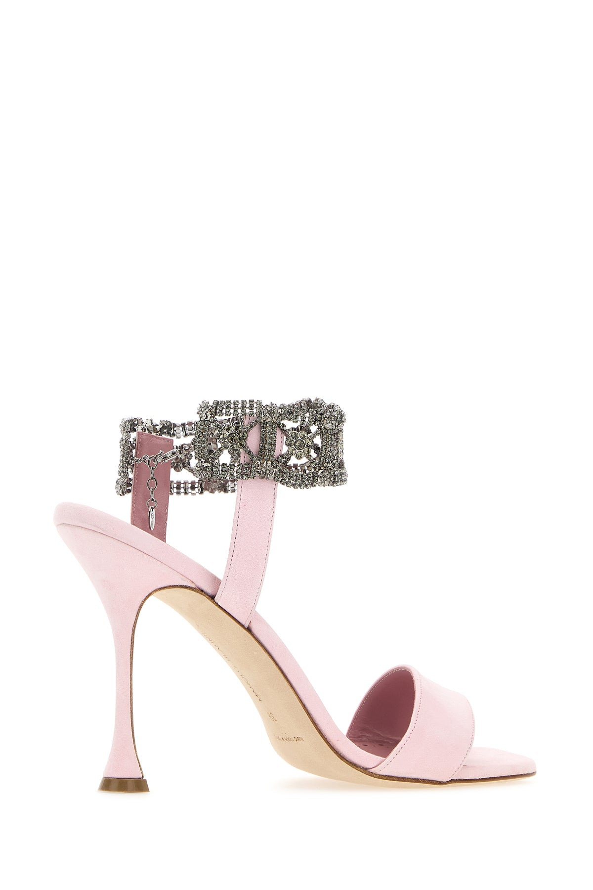 Pastel pink suede Lierasan sandals - 3