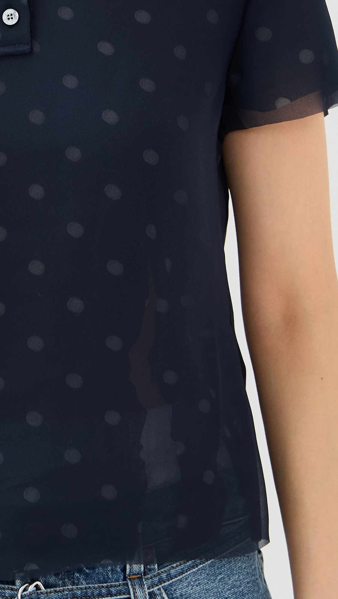 Polka Dot Blouse - 5