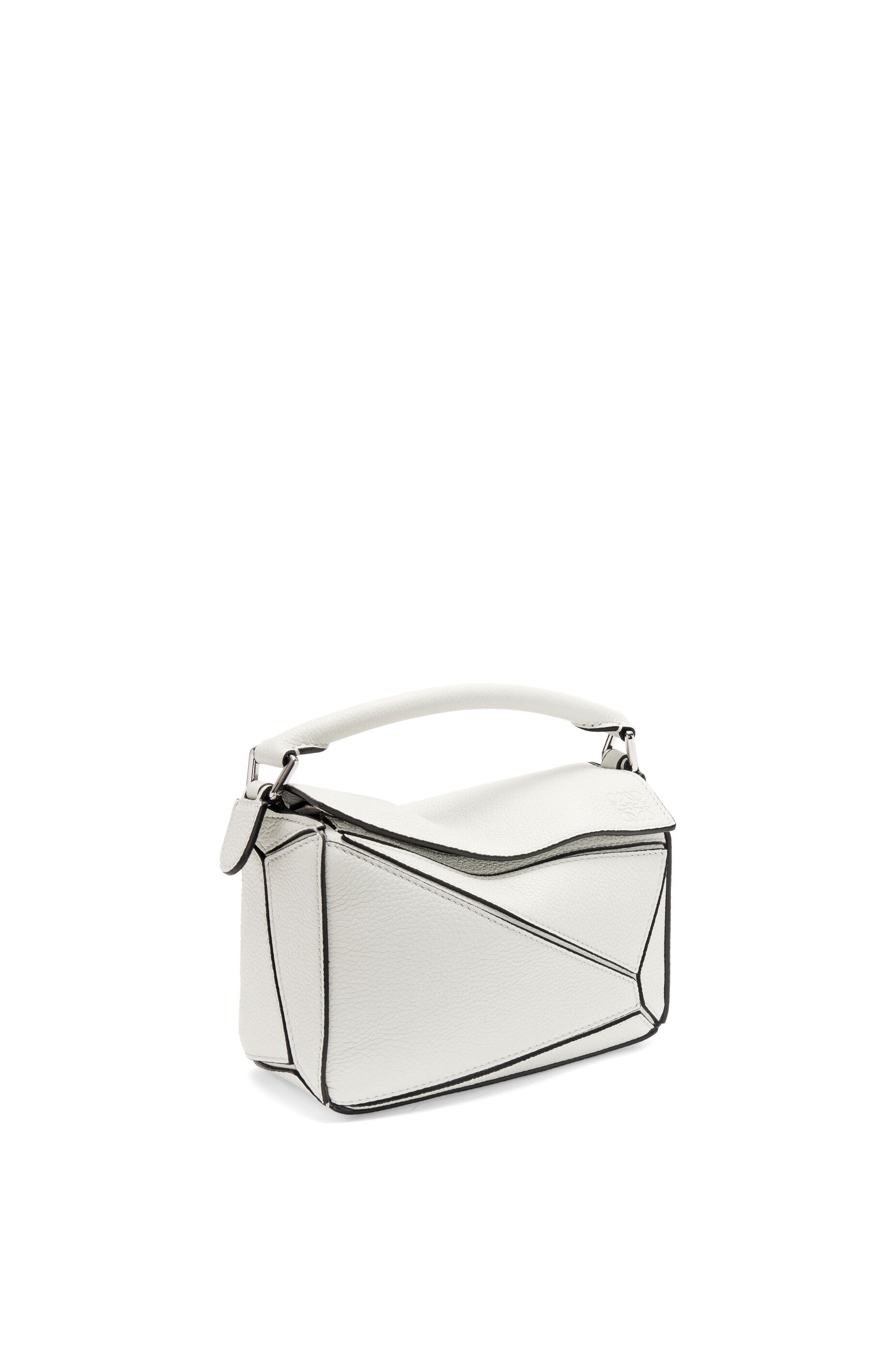 Mini Puzzle bag in soft grained calfskin - 3