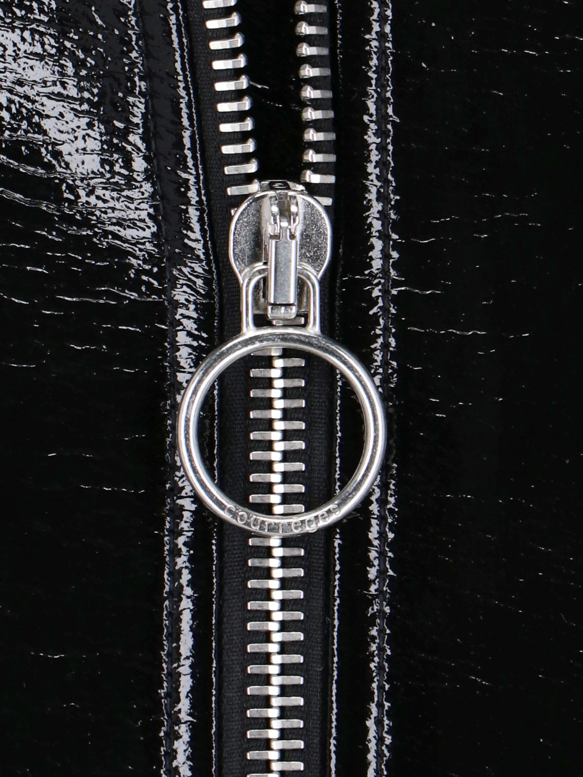 "BUCKLED ZIPPED" MINI SKIRT - 4