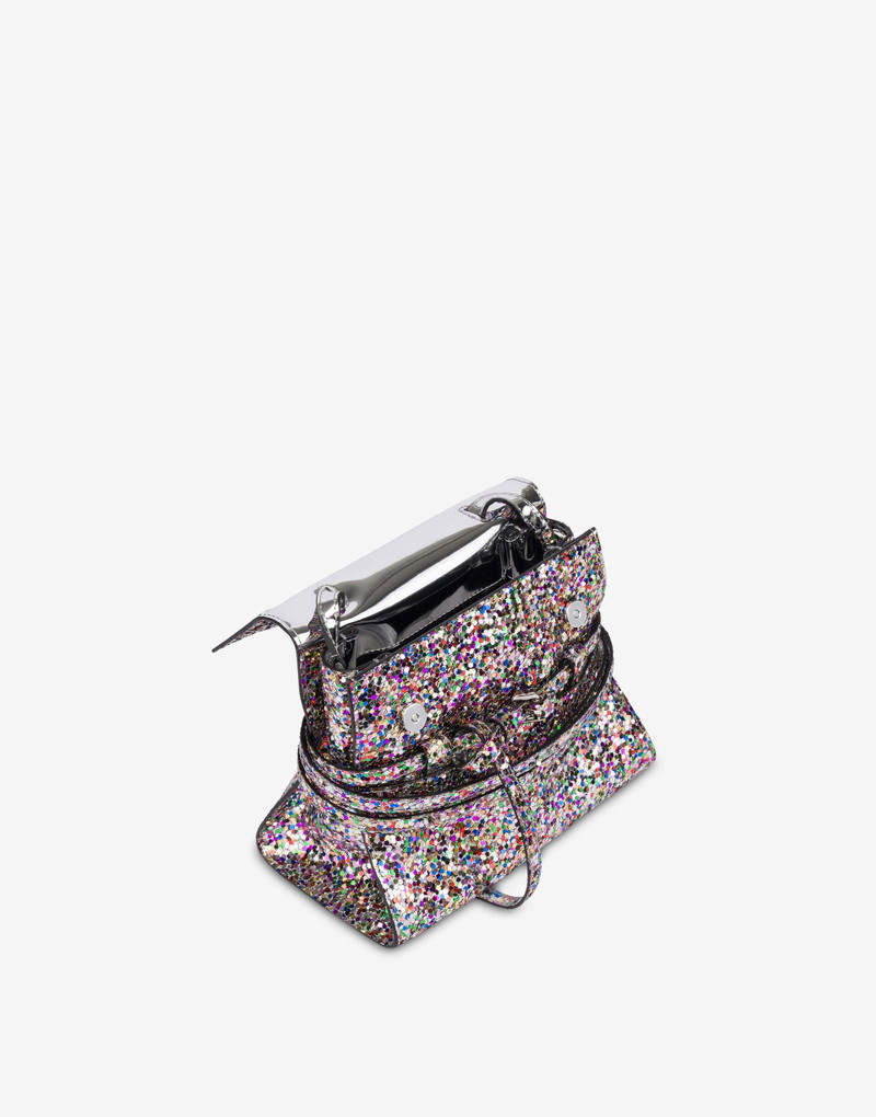 Moschino MOSCHINO TIE ME SMALL HAND BAG outlook