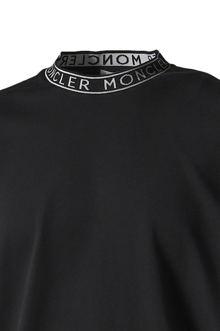 NECK LOGO SS T-SHIRT / BLK - 8