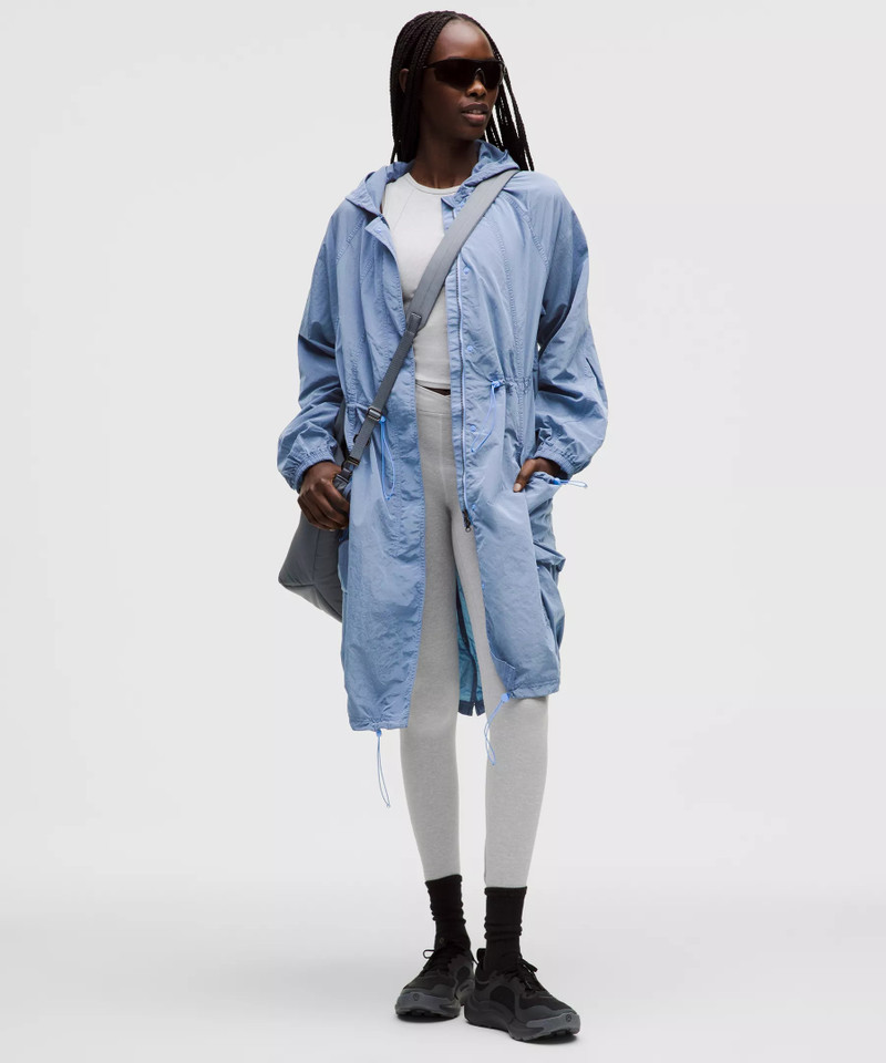 Lightweight Woven Long Jacket 1