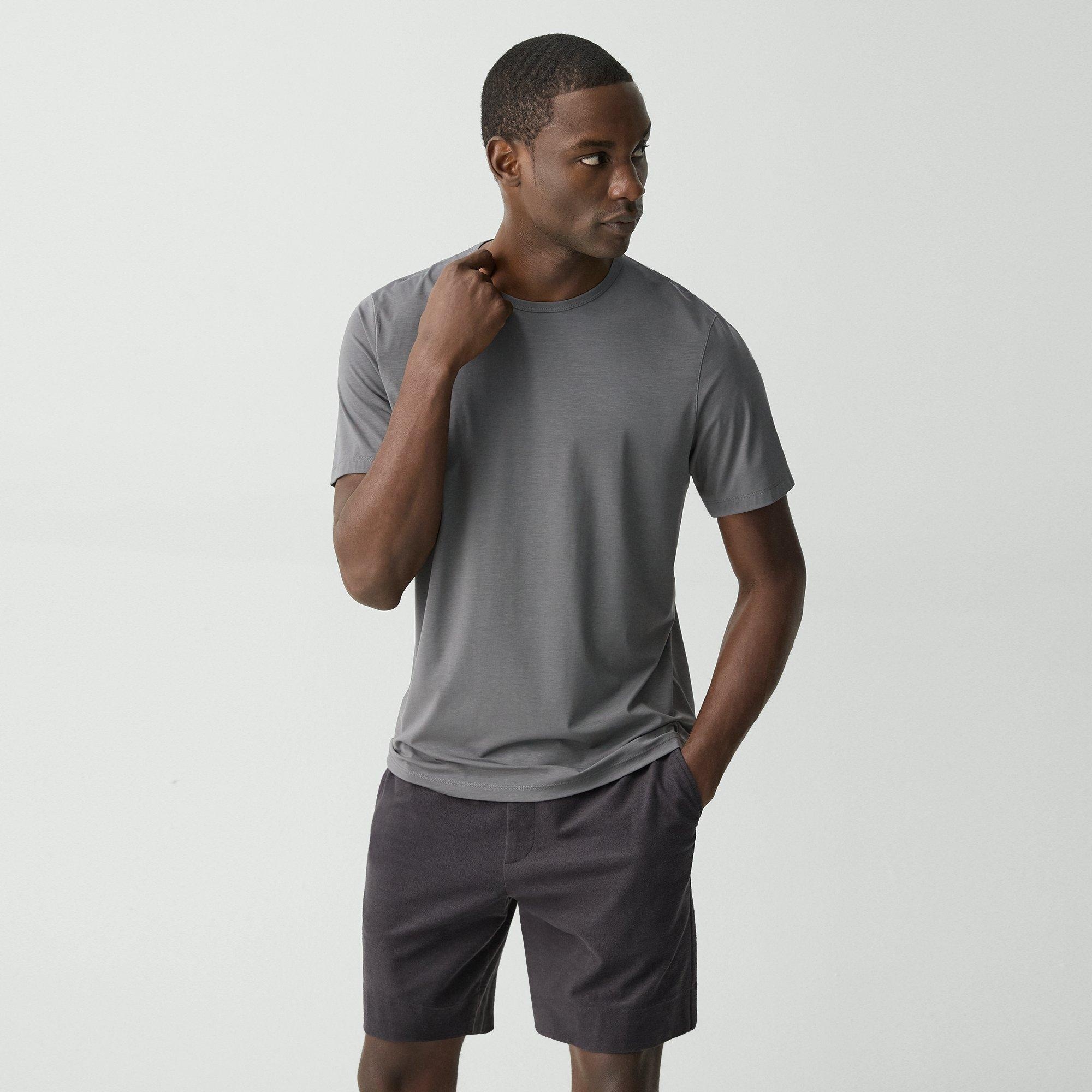 Crewneck Tee in Perform Jersey - 2
