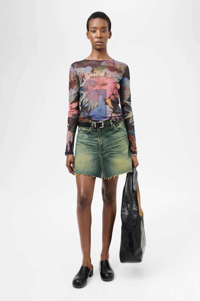 Our Legacy Super Slim Longsleeve Solar Power Marina Print outlook