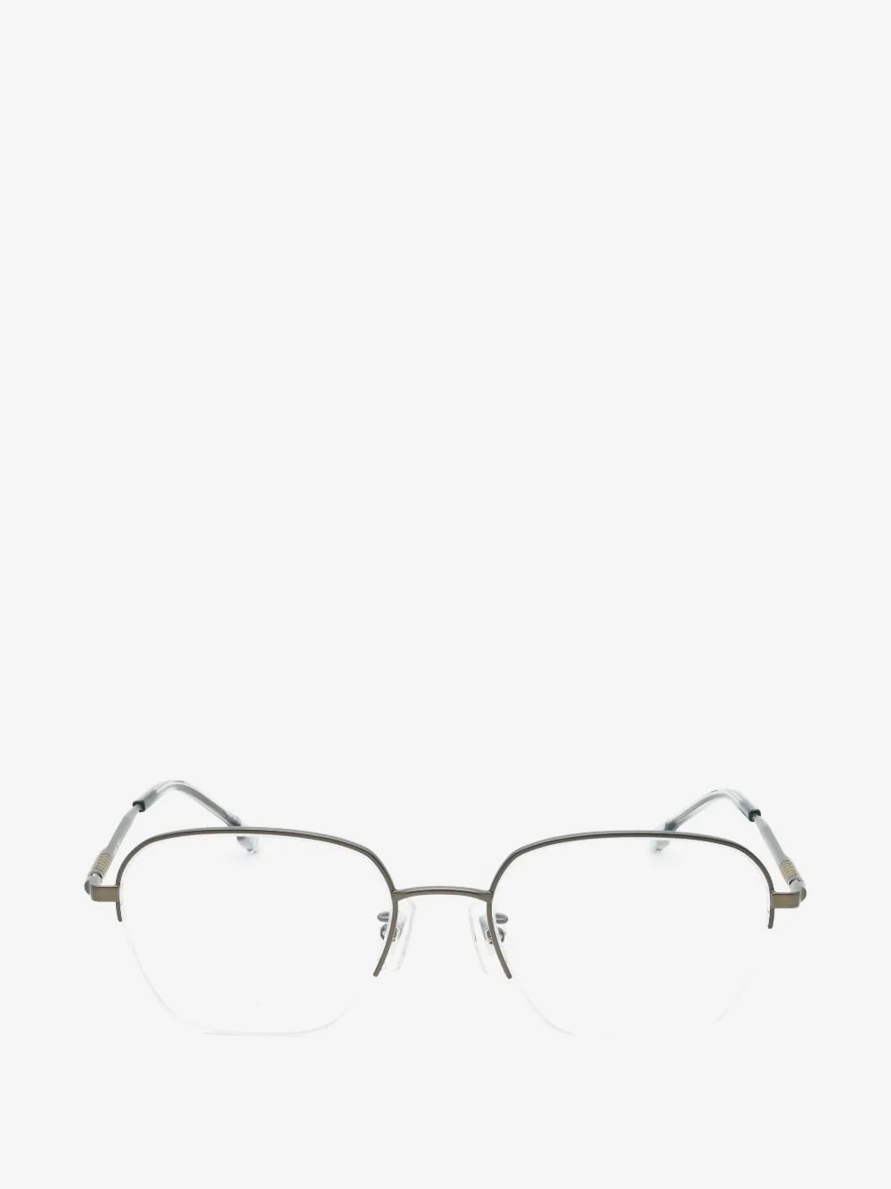 geometric-frame glasses - 1