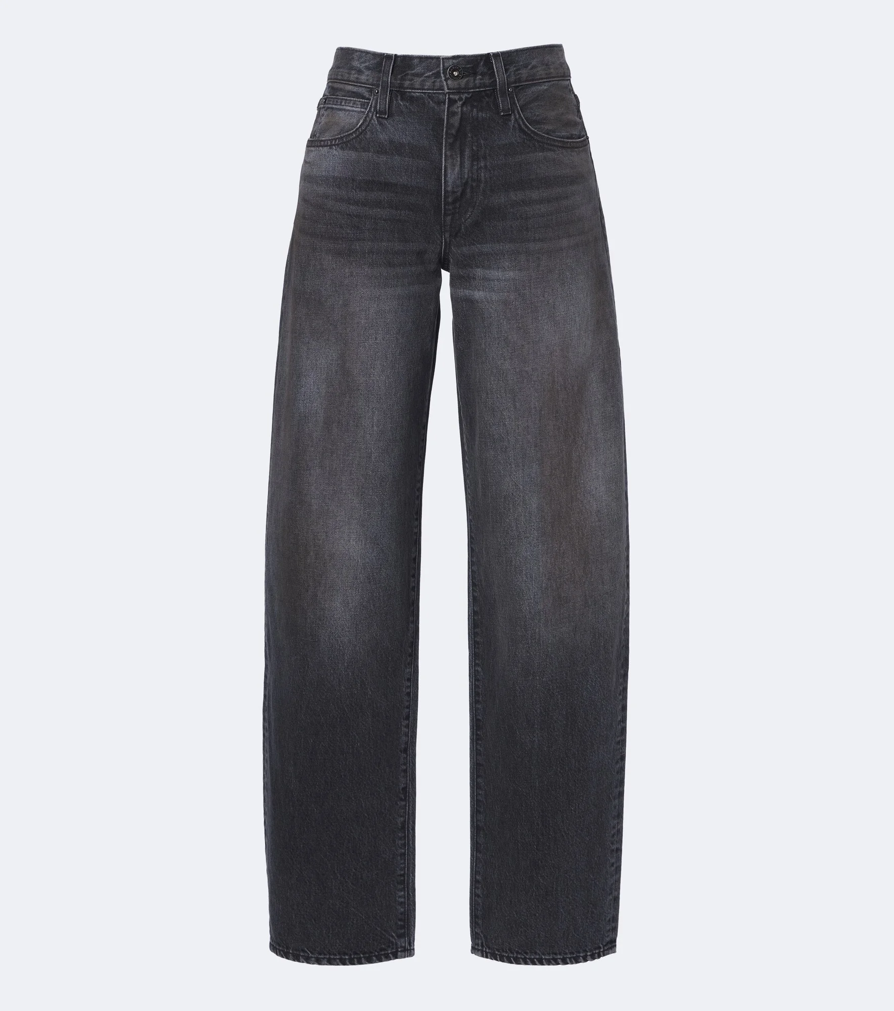 Hailey barrel-leg jeans - 1