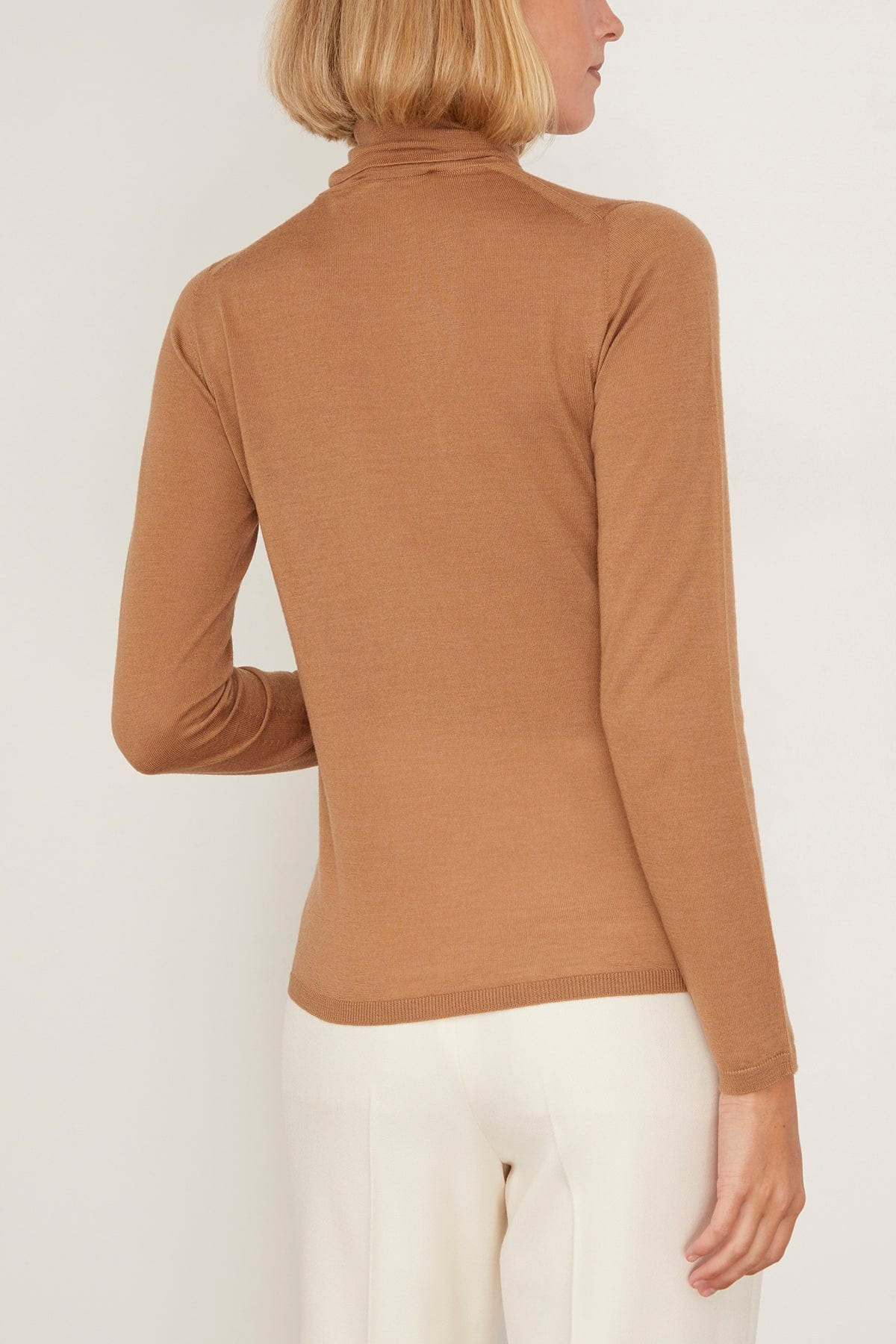 Saluto Sweater in Camel - 4