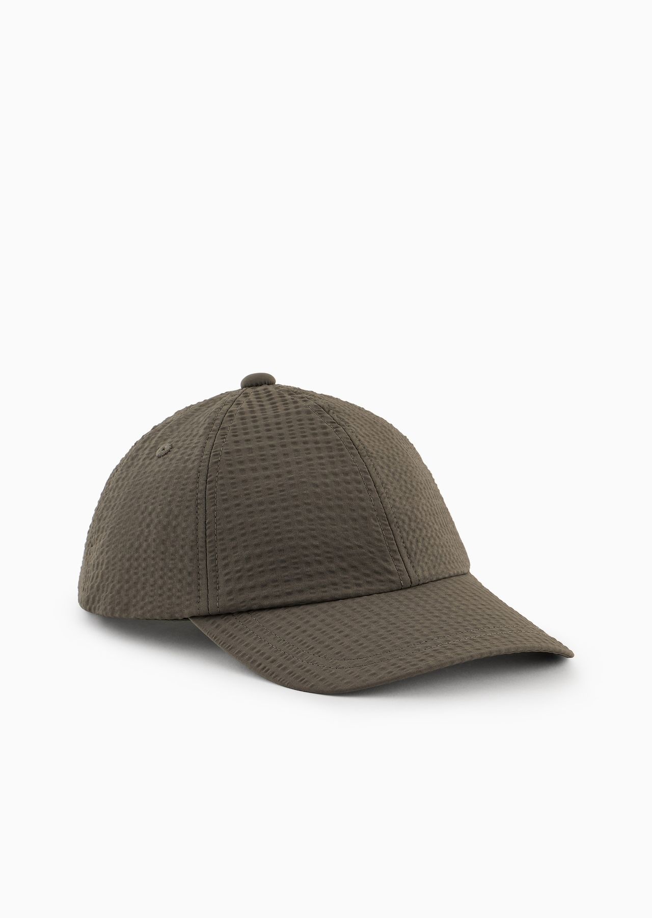 Baseball cap in technical seersucker fabric - 1