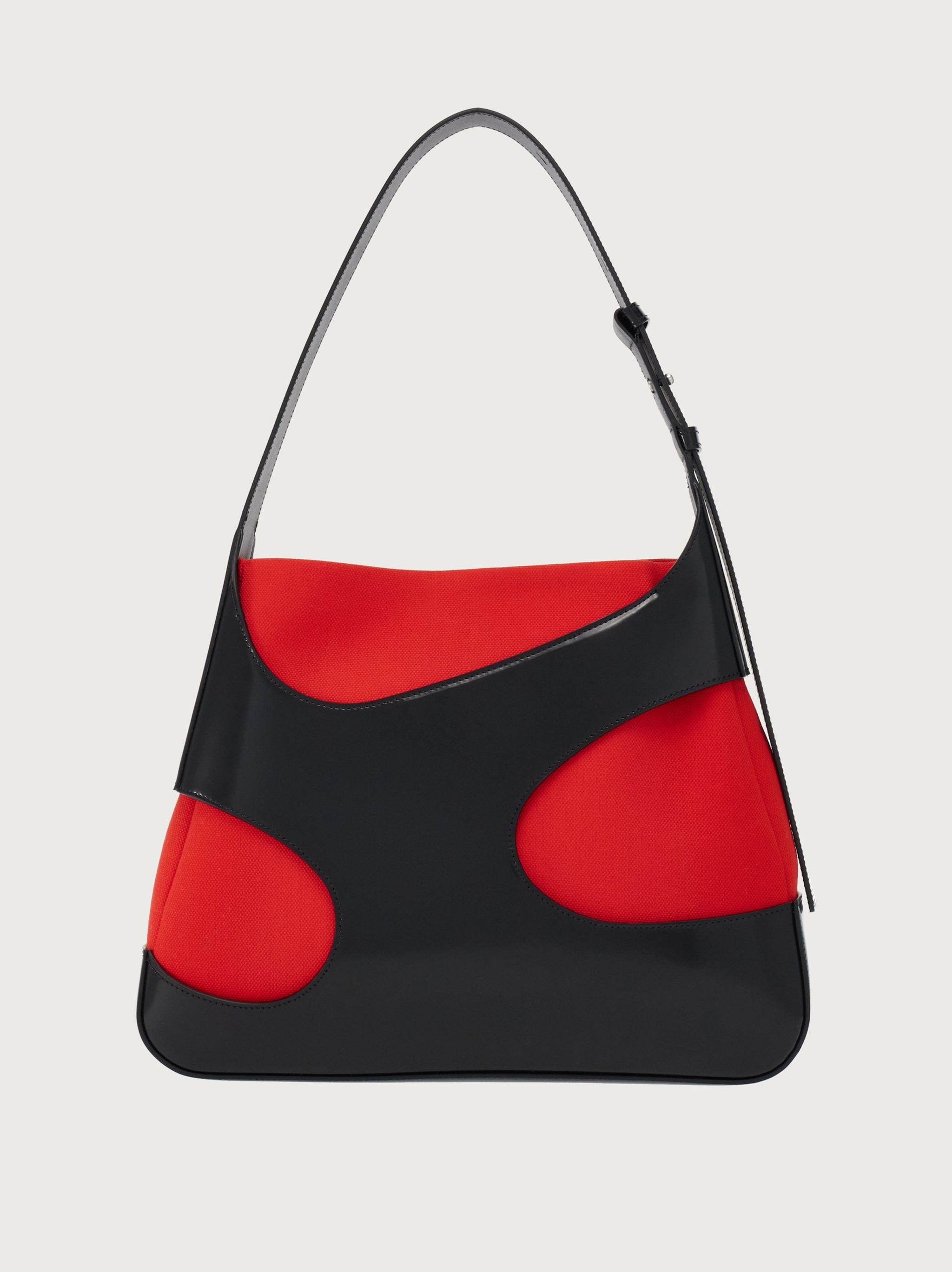 FERRAGAMO Shoulder bag with cut-out detailing (L) | REVERSIBLE