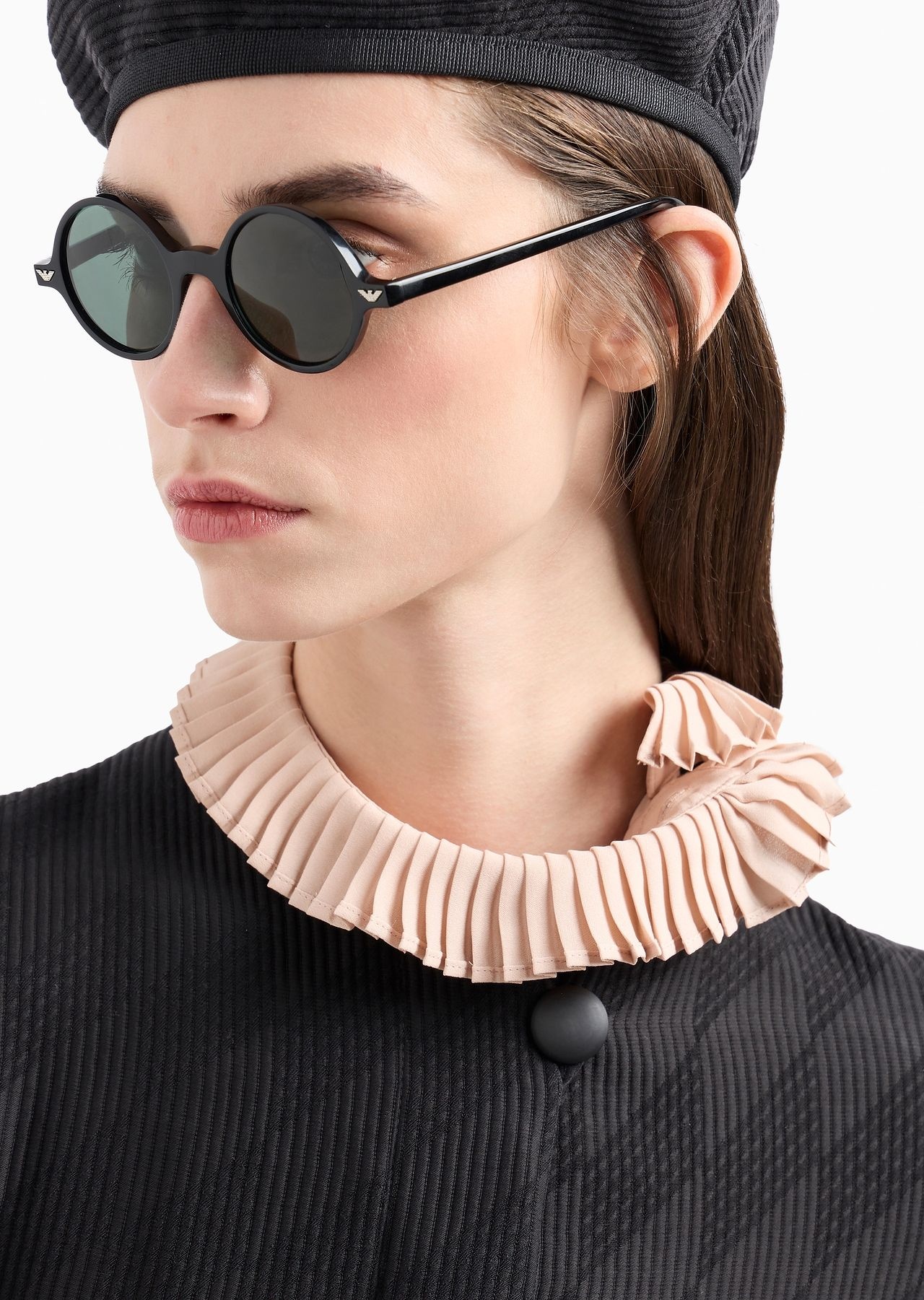 Icon jacquard canneté jacket with an off-centre closure - 6
