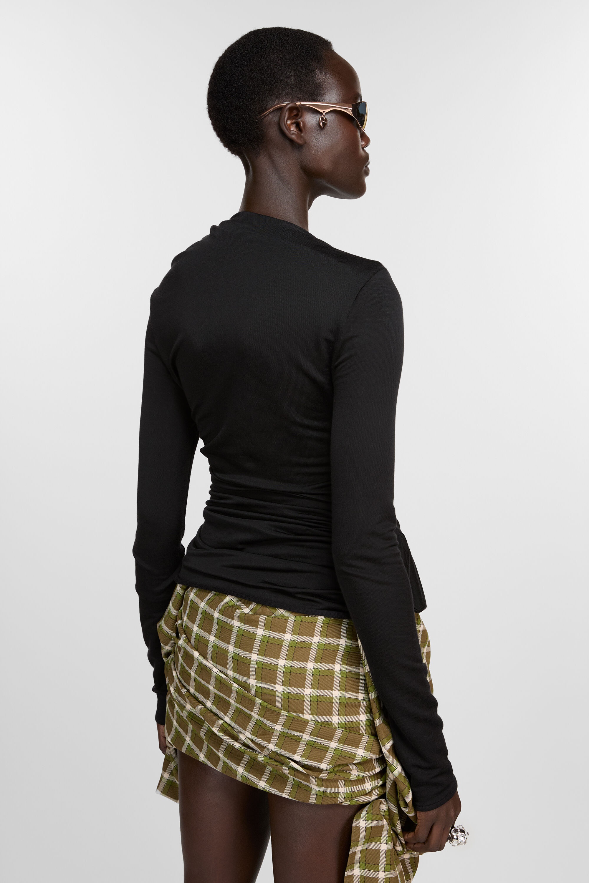 Knots top - Black - 3