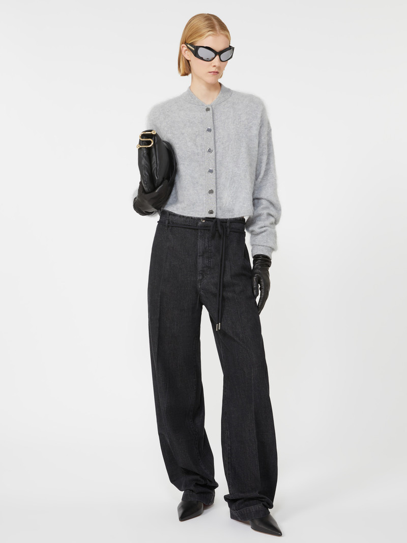 Sportmax ERCOLE Boxy-fit cashmere bomber jacket outlook