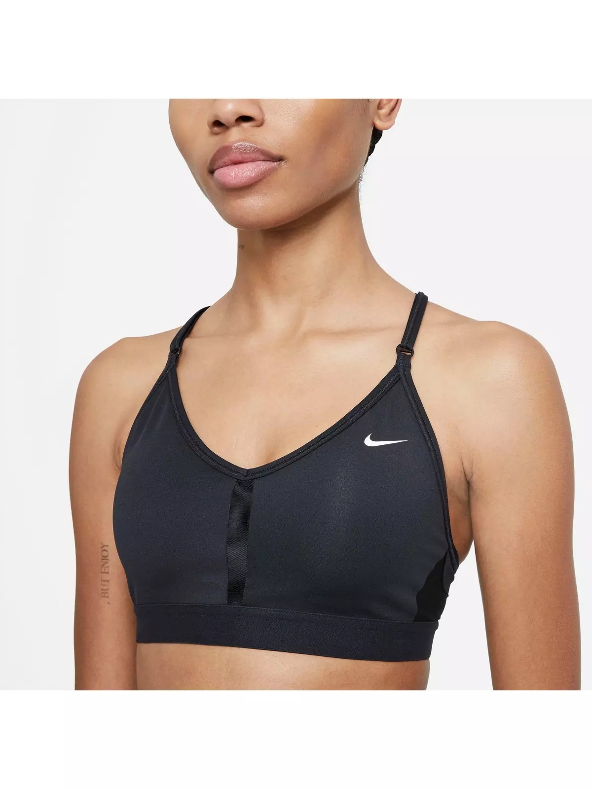 Women's Dri-FIT Indy Light-Support Padded V-Neck Sports Bra - 3