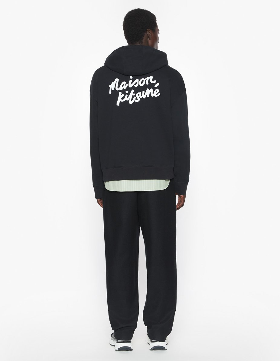 MAISON KITSUNE HANDWRITING OVERSIZE HOODIE - 5
