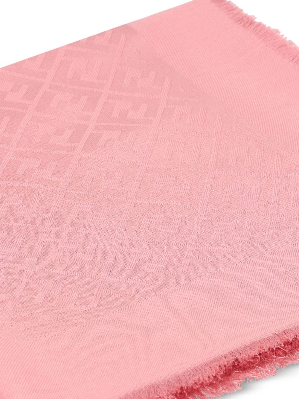FF silk and wool scarf - 2