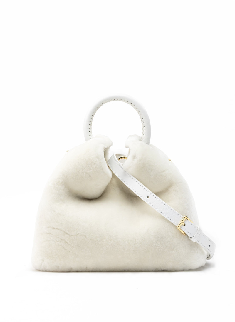 Baozi Shearling Montone White 3