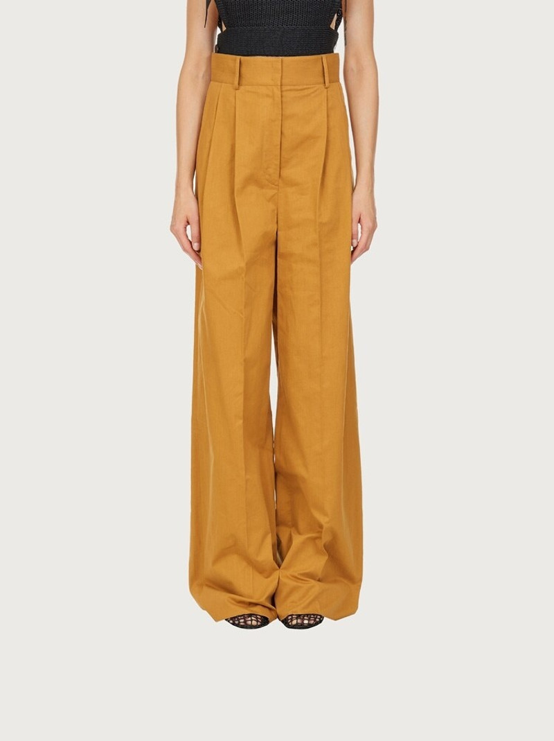 FERRAGAMO HIGH WAISTED PANTS outlook