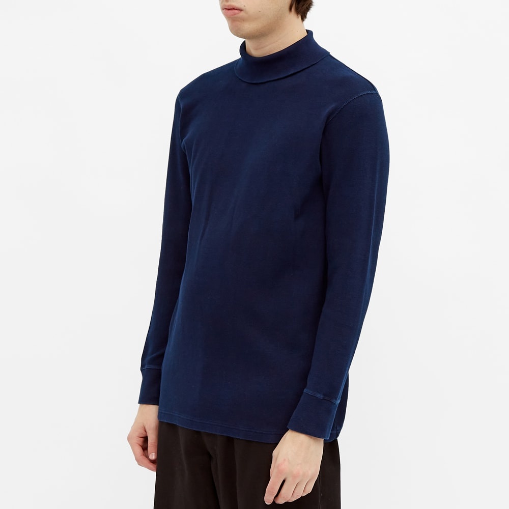 Blue Blue Japan Long Sleeve Roll Neck Tee - 1