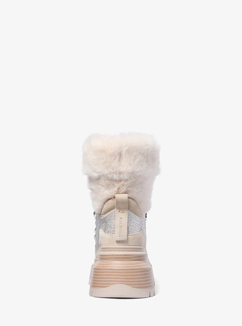 Shiloh Embellished Mixed-Media Boot 3